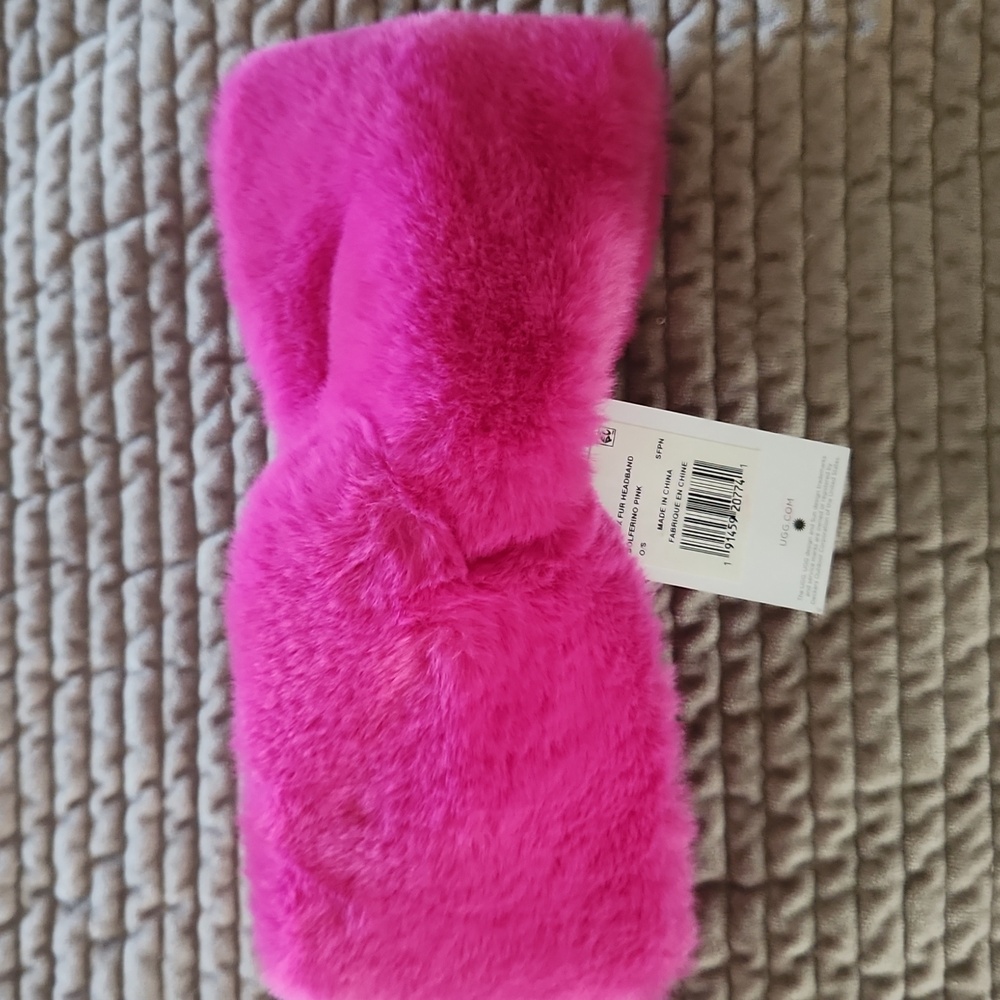 NWT UGG Faux fur headband